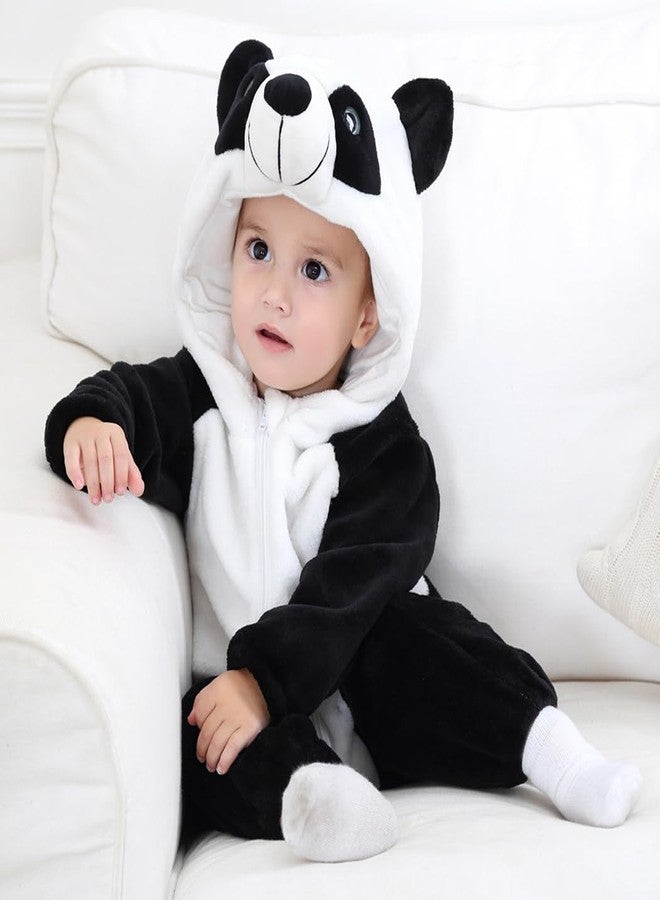 CuteOn Toddler Halloween Costume Onesie Cosplay Romper Christmas Infants Baby Costume Panda 2-3 Years - Image 5